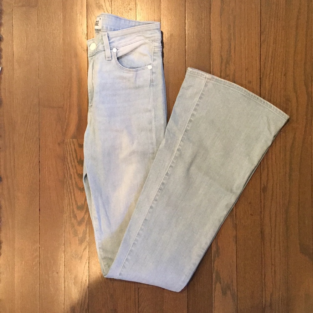 Paige High Rise Bell Canyon Flare Jeans